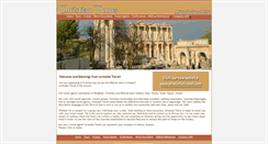 Desktop Screenshot of christian-tours.gr